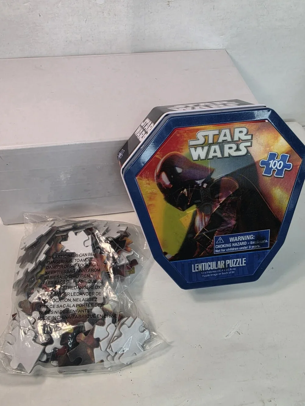 Star Wars Darth Vader 100-Piece Jigsaw Lenticular Puzzle Kids great 3D Effect